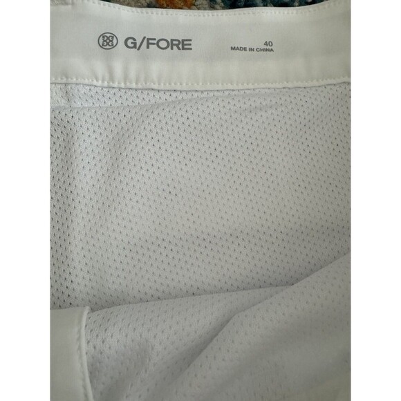 G/Fore G4 Golf Shorts‎ Maverick Hybrid 40 x 8 White Polyester Spandex - Picture 3 of 9